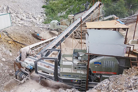 移动式破碎机回收建筑垃圾的优点