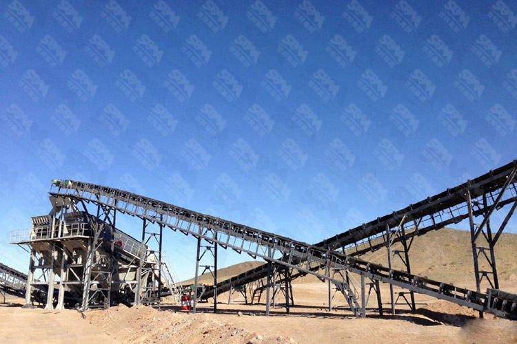 内蒙古日产3000-3500方铁路道砟石破碎生产线