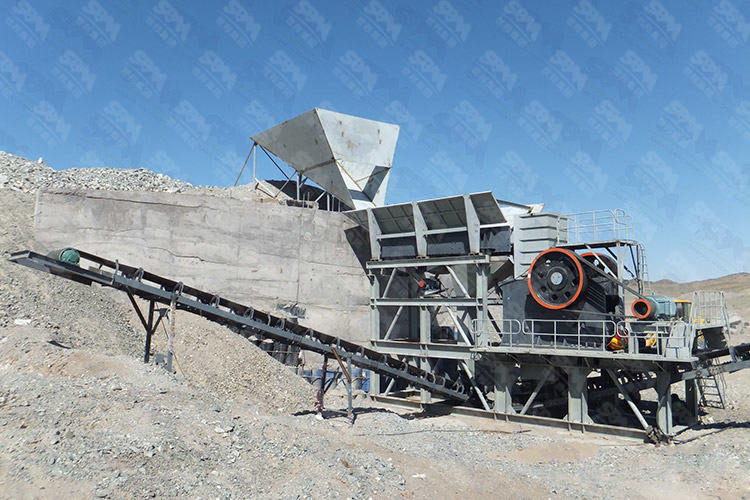 内蒙古日产3000-3500方铁路道砟石破碎生产线
