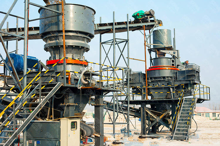 山东时产250吨花岗岩破碎生产线