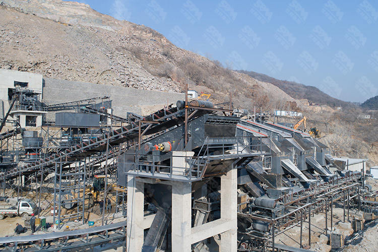 山东600-700吨/时花岗岩破碎生产线