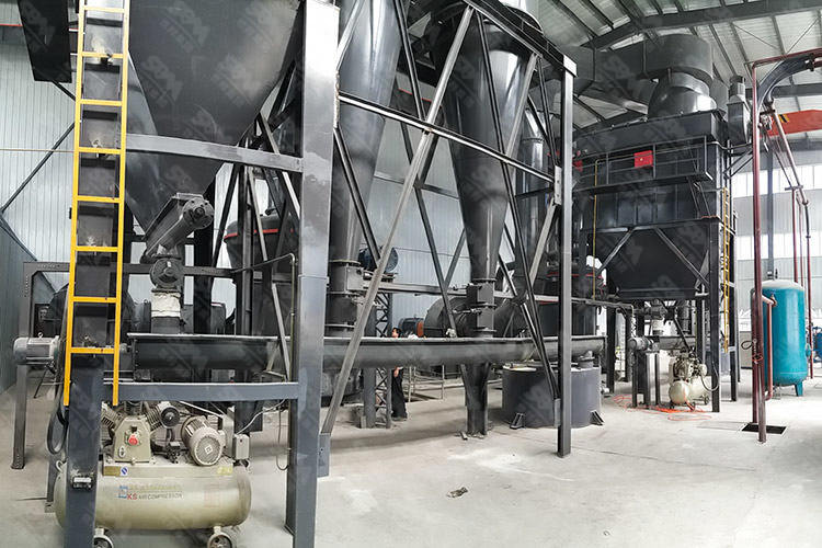 陕西年产12万吨膨润土制粉生产线