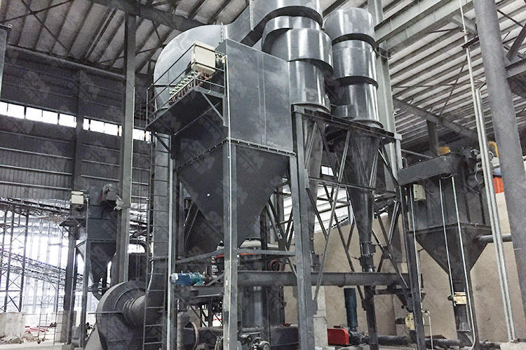 新疆时产7吨煅后石油焦磨粉生产线